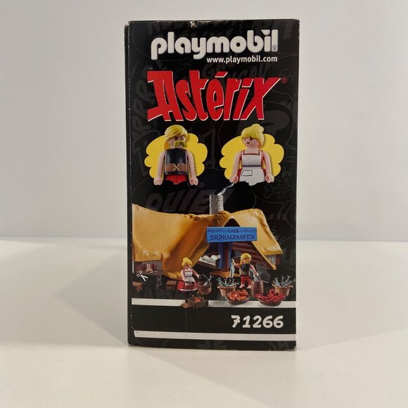 Asterix Playmobil Ordralphabetix Fishmonger Set 71266 73 Pcs Ages 5-99 - Picture 3 of 9